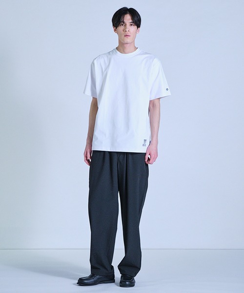DISCUS(ディスカス)の「【DISCUS】別注マルチファンクションT(Tシャツ/カットソー・メンズ・チャコールグレー/ブラック/オフホワイト・L/M)」の21枚目の写真