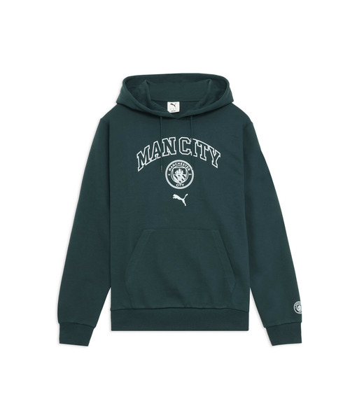 PUMA(プーマ)の「PUMA プーマ メンズ マンチェスターシティ FC フットボールカルチャー フー(パーカー・メンズ・ブラック・LARGE/MEDIUM/SMALL/X-LARGE)」の4枚目の写真
