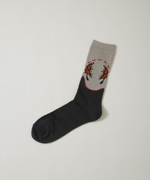 ROSTER SOX(ロスターソックス)の「ROSTER SOX/Western(ソックス/靴下・メンズ・オレンジ/ブルー・25-27)」の15枚目の写真