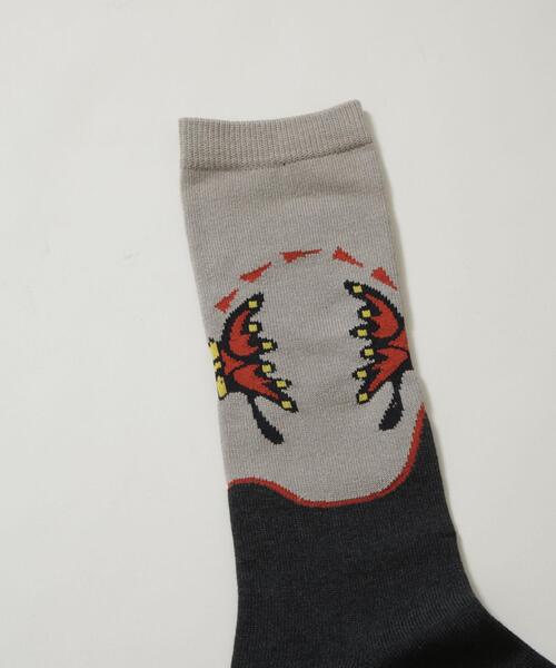 ROSTER SOX(ロスターソックス)の「ROSTER SOX/Western(ソックス/靴下・メンズ・オレンジ/ブルー・25-27)」の10枚目の写真
