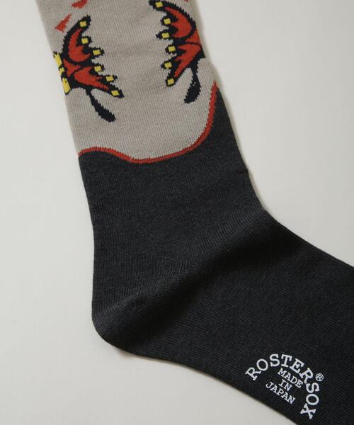 ROSTER SOX(ロスターソックス)の「ROSTER SOX/Western(ソックス/靴下・メンズ・オレンジ/ブルー・25-27)」の13枚目の写真