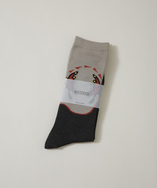 ROSTER SOX(ロスターソックス)の「ROSTER SOX/Western(ソックス/靴下・メンズ・オレンジ/ブルー・25-27)」の9枚目の写真