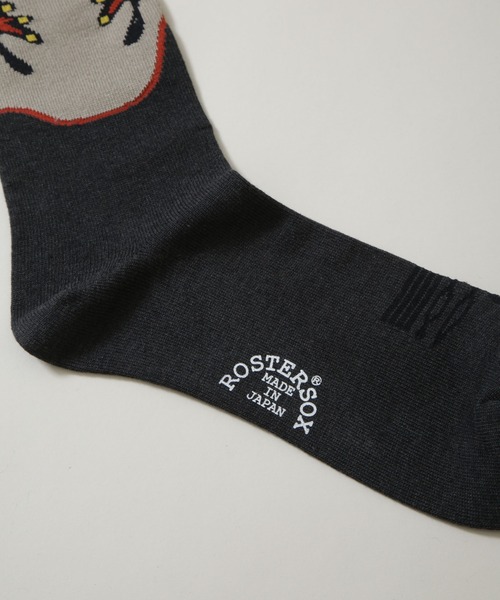 ROSTER SOX(ロスターソックス)の「ROSTER SOX/Western(ソックス/靴下・メンズ・オレンジ/ブルー・25-27)」の5枚目の写真
