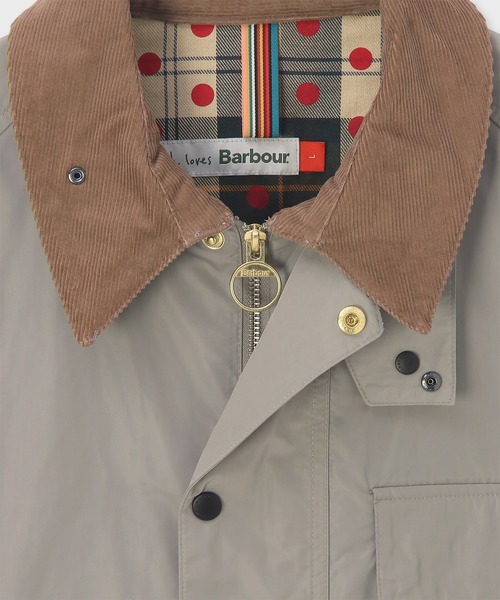 Paul Smith（ポールスミス）の「【日本限定】Paul Smith Loves Barbour "Transport" ポリエステルジャケット / 163702 MSP0195（その他アウター・メンズ・ベージュ/ネイビー・SMALL/MEDIUM/LARGE/X-LARGE）」の7枚目の写真