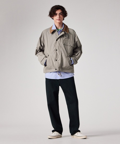 Paul Smith（ポールスミス）の「【日本限定】Paul Smith Loves Barbour "Transport" ポリエステルジャケット / 163702 MSP0195（その他アウター・メンズ・ベージュ/ネイビー・SMALL/MEDIUM/LARGE/X-LARGE）」の3枚目の写真