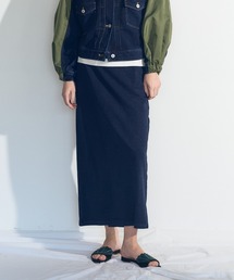 Nove sweat denim skirt ノーヴェスウェットデニムスカート