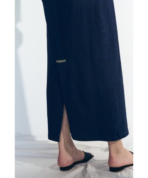 Muel Chic(ミュエルシック)の「Nove sweat denim skirt ノーヴェスウェットデニムスカート(スカート・レディース・ブルー/ブラック/インディゴブルー・FREE)」の11枚目の写真