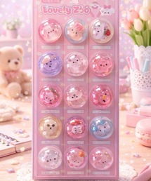 Curaful（クラフル）の「３Dアニマルパーツ・シール（ステッカー/テープ）」