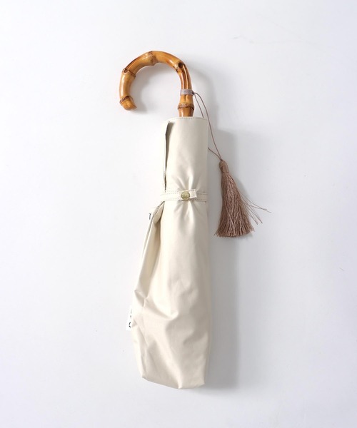 Cepica（セピカ）の「【Wpc.】UVO 完全遮光2段無地タッセル mini（折りたたみ傘・レディース・ブラック/グレー/オフホワイト・FREE）」の15枚目の写真