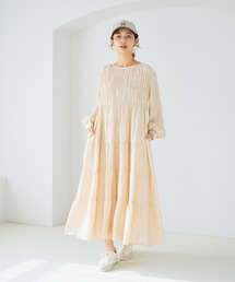 studio CLIP | ダブルフロントティアードワンピース(ワンピース)