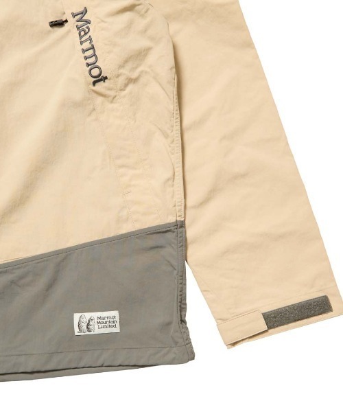MARMOT(マーモット)の「マーモット Marmot Guild Jacket(ナイロンジャケット・メンズ・ベージュ/ブラック・L/LL/M)」の7枚目の写真