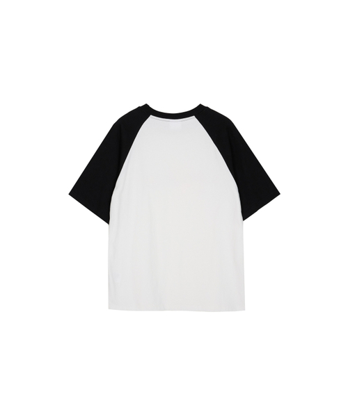 CACTUSDONUTMARKET（カクタスドーナツマーケット）の「Logo Star Raglan T-Shirt - Black（Tシャツ/カットソー・メンズ・その他・MEDIUM/LARGE）」の3枚目の写真