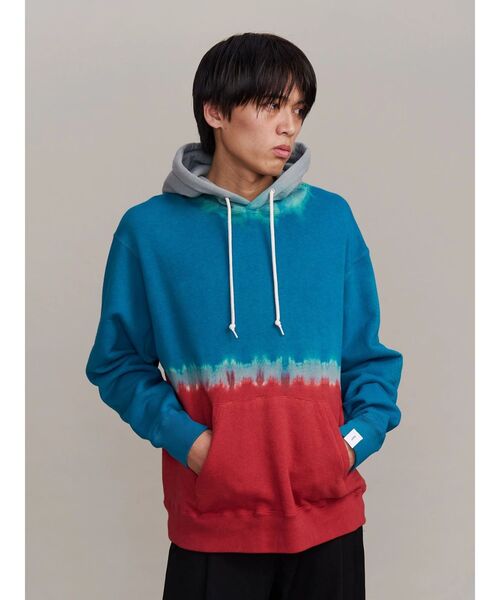 UN3D.（アンスリード）の「【COTTON RESEARCH CLUB】 ARIMATSU SHIBORI HOODIES（パーカー・レディース・ターコイズブルー/ブルー・38/44/42）」の7枚目の写真