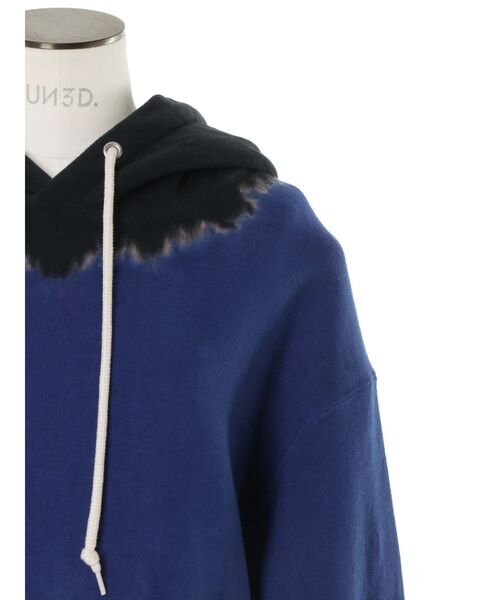 UN3D.（アンスリード）の「【COTTON RESEARCH CLUB】 ARIMATSU SHIBORI HOODIES（パーカー・レディース・ターコイズブルー/ブルー・38/44/42）」の17枚目の写真