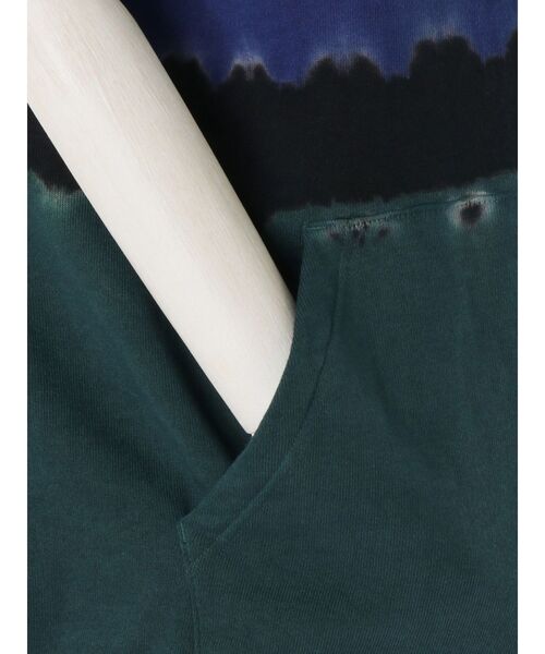 UN3D.（アンスリード）の「【COTTON RESEARCH CLUB】 ARIMATSU SHIBORI HOODIES（パーカー・レディース・ターコイズブルー/ブルー・38/44/42）」の19枚目の写真