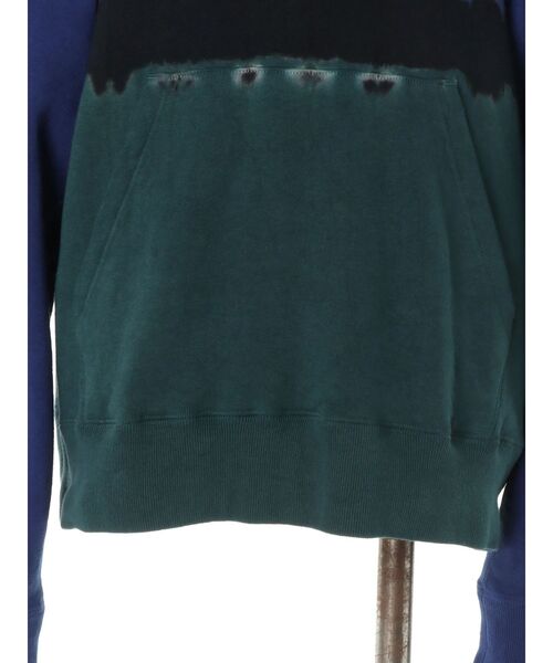 UN3D.（アンスリード）の「【COTTON RESEARCH CLUB】 ARIMATSU SHIBORI HOODIES（パーカー・レディース・ターコイズブルー/ブルー・38/44/42）」の3枚目の写真