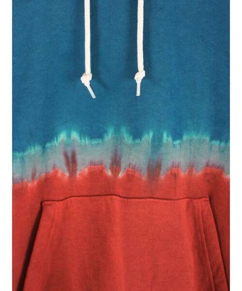 UN3D.（アンスリード）の「【COTTON RESEARCH CLUB】 ARIMATSU SHIBORI HOODIES（パーカー・レディース・ターコイズブルー/ブルー・38/44/42）」の4枚目の写真