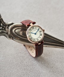 MATOW（マトウ）の「「MATOW/マトウ」Aura /アウラ  ラウンド ゴールド ブラウンレザー（アナログ腕時計）」