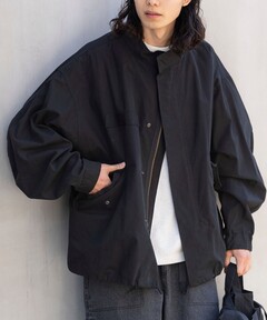 バックサテン ミリタリーブルゾン（ブルゾン）｜JOURNAL STANDARD LUXE