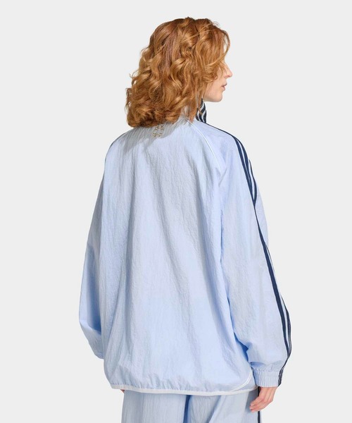 adidas（アディダス）の「チームガイスト 2.0 トラックトップ / ジャージ / トラックジャケット / アディダスオリジナルス adidas Originals（ジャージ・レディース・ブルー/ホワイト・XX-LARGE/LARGE/MEDIUM/SMALL/X-LARGE/X-SMALL）」の7枚目の写真