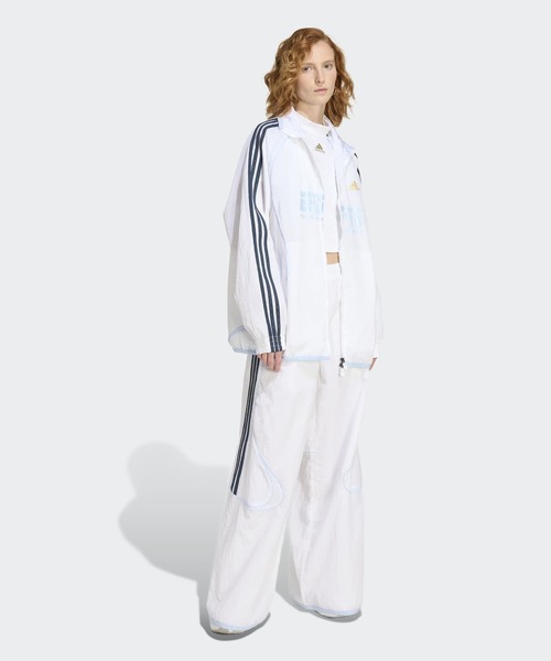 adidas（アディダス）の「チームガイスト 2.0 トラックトップ / ジャージ / トラックジャケット / アディダスオリジナルス adidas Originals（ジャージ・レディース・ブルー/ホワイト・XX-LARGE/LARGE/MEDIUM/SMALL/X-LARGE/X-SMALL）」の6枚目の写真