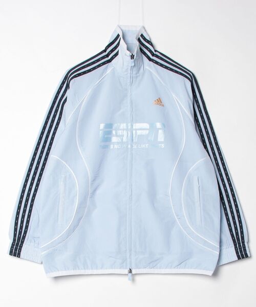 adidas（アディダス）の「チームガイスト 2.0 トラックトップ / ジャージ / トラックジャケット / アディダスオリジナルス adidas Originals（ジャージ・レディース・ブルー/ホワイト・XX-LARGE/LARGE/MEDIUM/SMALL/X-LARGE/X-SMALL）」の13枚目の写真