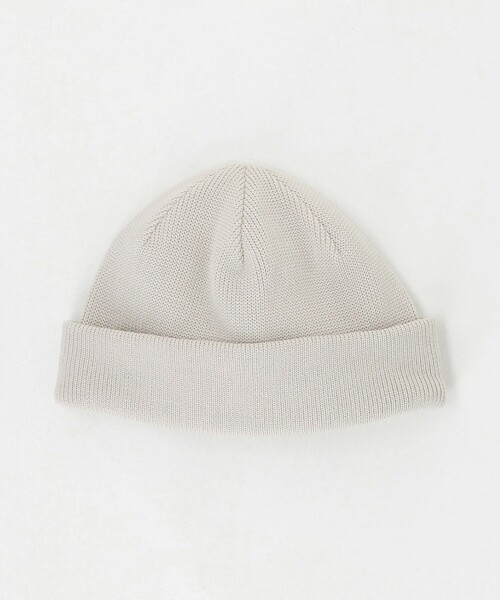 green label relaxing（グリーンレーベルリラクシング）の「GLR ロー ニットキャップ（ニットキャップ/ビーニー・メンズ・ダークグリーン/ナチュラル/ブラック/オレンジ/ロイヤルブルー・FREE）」の3枚目の写真