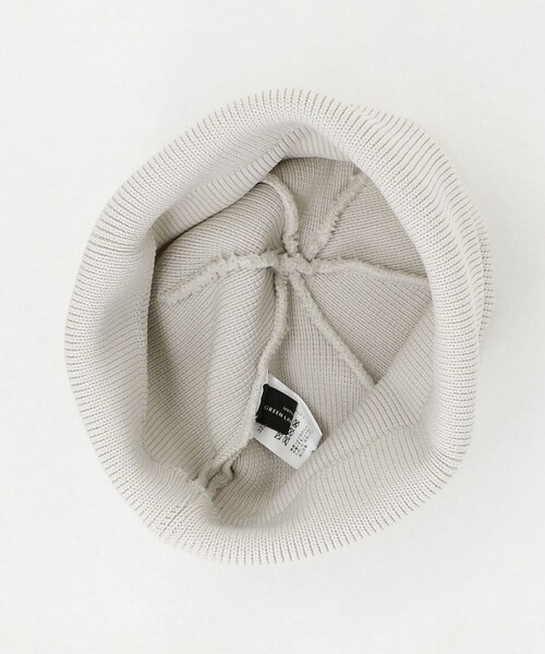 green label relaxing（グリーンレーベルリラクシング）の「GLR ロー ニットキャップ（ニットキャップ/ビーニー・メンズ・ダークグリーン/ナチュラル/ブラック/オレンジ/ロイヤルブルー・FREE）」の14枚目の写真