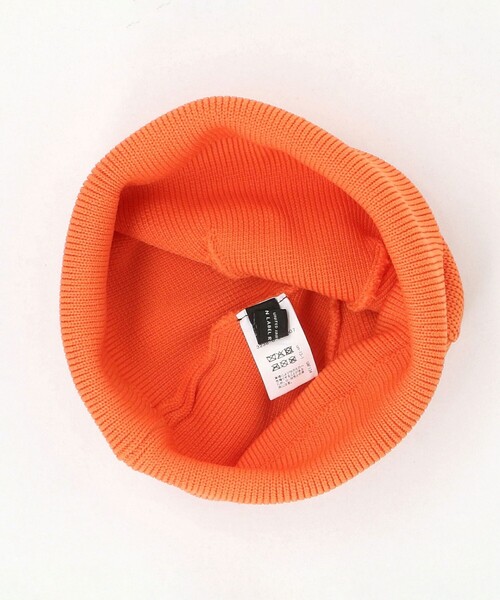 green label relaxing（グリーンレーベルリラクシング）の「GLR ロー ニットキャップ（ニットキャップ/ビーニー・メンズ・ダークグリーン/ナチュラル/ブラック/オレンジ/ロイヤルブルー・FREE）」の16枚目の写真
