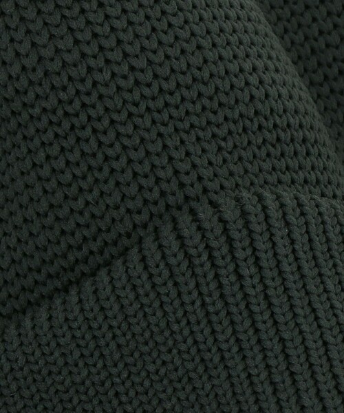 green label relaxing（グリーンレーベルリラクシング）の「GLR ロー ニットキャップ（ニットキャップ/ビーニー・メンズ・ダークグリーン/ナチュラル/ブラック/オレンジ/ロイヤルブルー・FREE）」の19枚目の写真