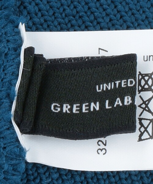 green label relaxing（グリーンレーベルリラクシング）の「GLR ロー ニットキャップ（ニットキャップ/ビーニー・メンズ・ダークグリーン/ナチュラル/ブラック/オレンジ/ロイヤルブルー・FREE）」の6枚目の写真