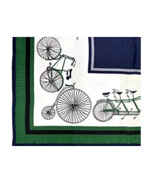 COMME CA | 自転車柄 スカーフ(ストール/ショール)