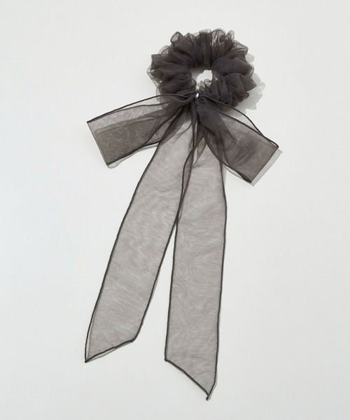 GOLDY(ゴールディ)の「【GOLDY】SCRUNCHIE リボンシュシュ 6260307(シュシュ・レディース・ブラック/ライトピンク/チャコールグレー/ブラウン・FREE)」の7枚目の写真