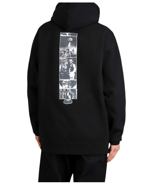 FUCKING AWESOME（ファッキングオーサム）の「FUCKING AWESOME / ファッキンオーサム：2025 Dill Collage Zip Hoodie：FA-2DCZH[WAX]（パーカー・メンズ・ブラック・L/XL）」の9枚目の写真