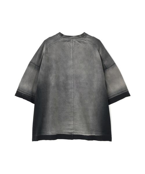 DANKE SCHON（ダンケシェーン）の「DankeSchon/ダンケシェーン/PIGMENT SPRAY S/S TEE JUST（Tシャツ/カットソー・レディース・ブラック・L/M）」の6枚目の写真