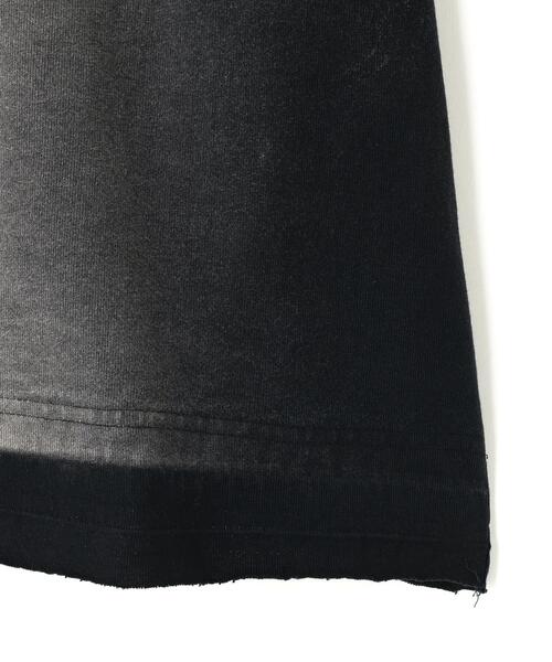 DANKE SCHON（ダンケシェーン）の「DankeSchon/ダンケシェーン/PIGMENT SPRAY S/S TEE JUST（Tシャツ/カットソー・レディース・ブラック・L/M）」の9枚目の写真
