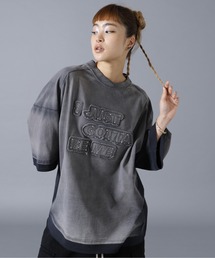 DankeSchon/ダンケシェーン/PIGMENT SPRAY S/S TEE JUST