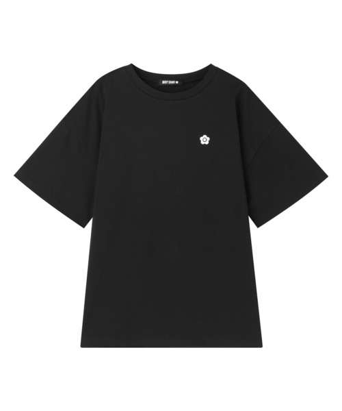 MARY QUANT(マリークワント)の「バックアップリケ Tシャツ(Tシャツ/カットソー・レディース・フューシャピンク/ホワイト/ブルー/ブラック・M)」の14枚目の写真