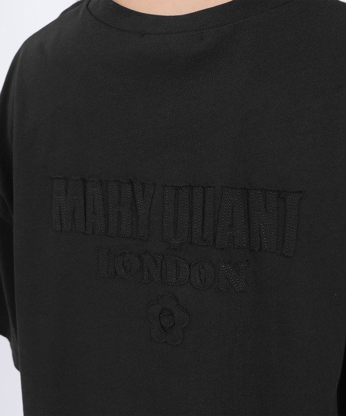 MARY QUANT(マリークワント)の「バックアップリケ Tシャツ(Tシャツ/カットソー・レディース・フューシャピンク/ホワイト/ブルー/ブラック・M)」の16枚目の写真