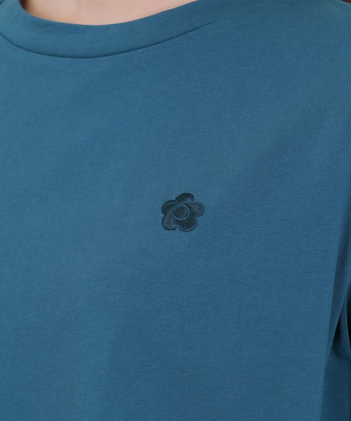 MARY QUANT(マリークワント)の「バックアップリケ Tシャツ(Tシャツ/カットソー・レディース・フューシャピンク/ホワイト/ブルー/ブラック・M)」の22枚目の写真