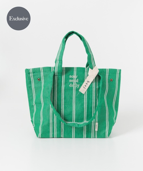 すずらん　トートバック　緑 URBAN RESEARCH DOORS（アーバンリサーチドアーズ）の「beej別注