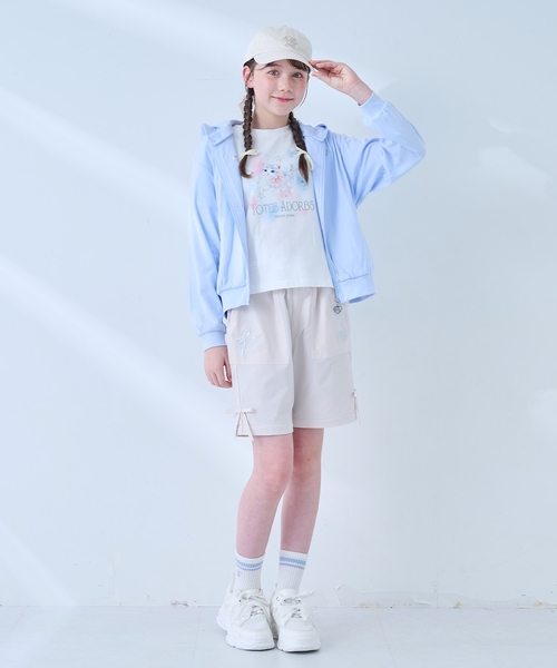mezzo piano Junior（メゾピアノジュニア）の「ラインリブソックス（ソックス/靴下・キッズ・サックスブルー/グレー/オフホワイト・S(22-25cm)）」の12枚目の写真