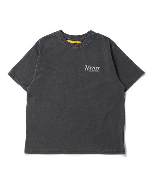 UNION（UNION TOKYO）（ユニオン）の「UNION TOKYO RECORD SHOP TEE ユニオントーキョー Tシャツ（Tシャツ/カットソー・メンズ・イエロー/ブラック・XL/L/M/S/XXL）」の6枚目の写真
