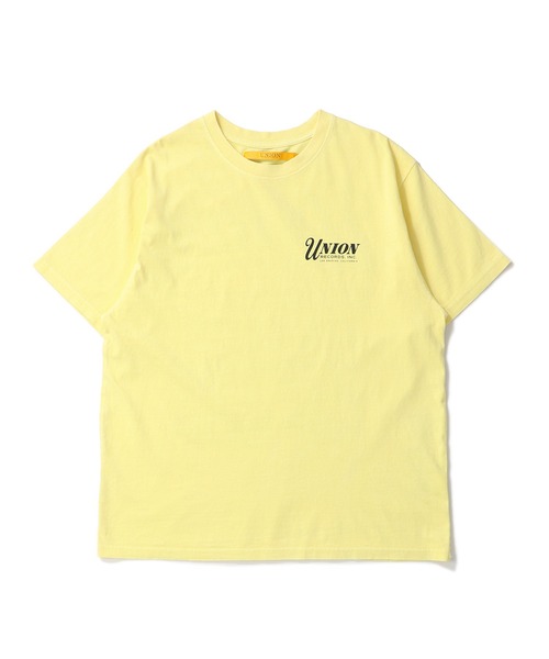 UNION（UNION TOKYO）（ユニオン）の「UNION TOKYO RECORD SHOP TEE ユニオントーキョー Tシャツ（Tシャツ/カットソー・メンズ・イエロー/ブラック・XL/L/M/S/XXL）」の12枚目の写真