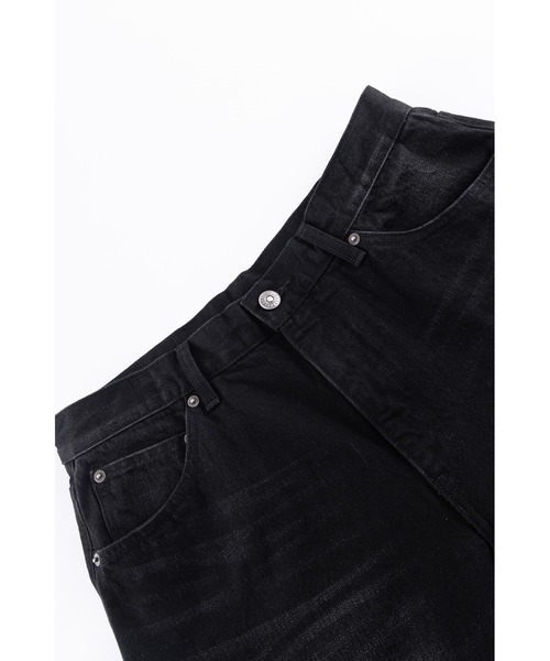 WOKE EDGE（ウォークエッジ）の「デニム｜Star Logo Selvedge Denim｜WOKE EDGE（デニムパンツ・メンズ・ブラック/インディゴブルー・SMALL/LARGE/MEDIUM/X-LARGE）」の16枚目の写真