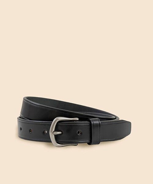 BROOKS BROTHERS(ブルックスブラザーズ)の「カウレザー ストラップベルト Made in USA(ベルト・メンズ・ブラック・30inch/32inch/34inch/36inch/38inch)」の1枚目の写真