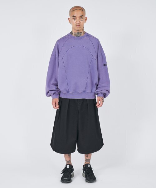 AJOBYAJO（アジョバイアジョ）の「Robot Washed Sweatshirt [PURPLE]（スウェット・レディース・その他・L/XL）」の4枚目の写真
