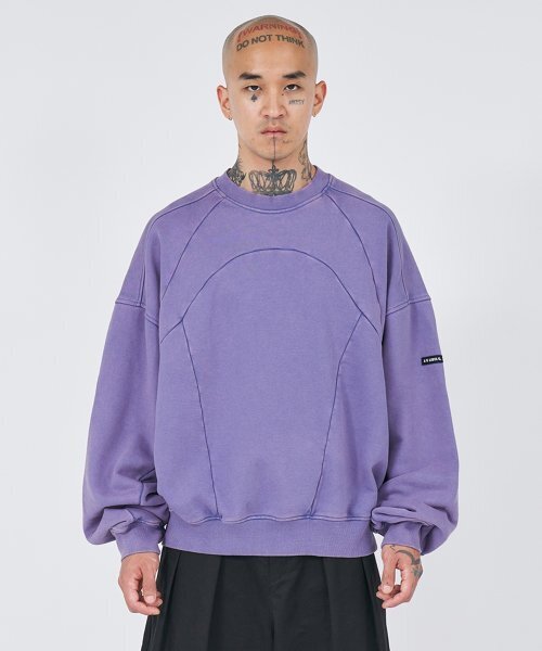 AJOBYAJO（アジョバイアジョ）の「Robot Washed Sweatshirt [PURPLE]（スウェット・レディース・その他・L/XL）」の5枚目の写真