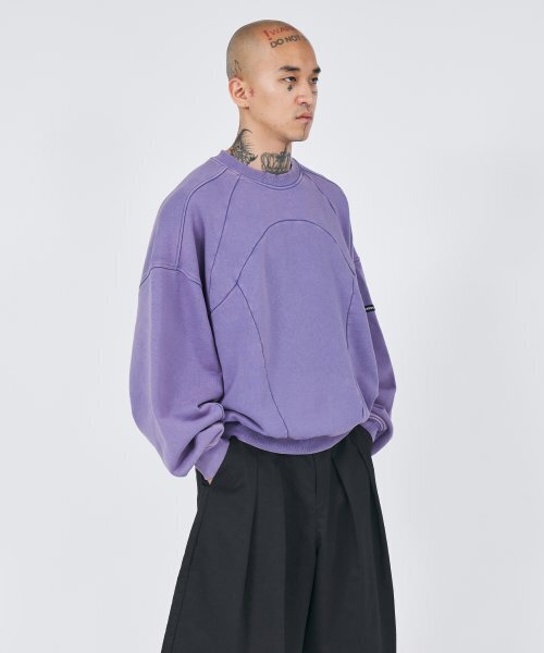 AJOBYAJO（アジョバイアジョ）の「Robot Washed Sweatshirt [PURPLE]（スウェット・レディース・その他・L/XL）」の6枚目の写真