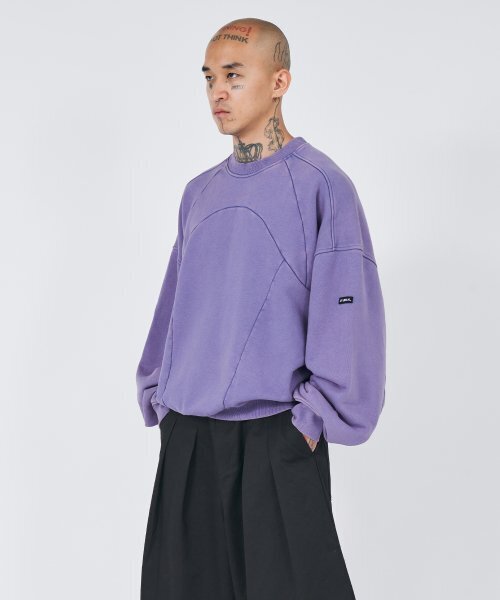AJOBYAJO（アジョバイアジョ）の「Robot Washed Sweatshirt [PURPLE]（スウェット・レディース・その他・L/XL）」の7枚目の写真